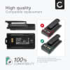 Batteri for Motorola EVX-531, EVX-534, EVX-539, VX-261, VX-264, VX-451 Vertex EVX-261, EVX-530, EVX-531, EVX-534, EVX-539, VX-260, VX-261, VX-451 7.4V 2600mAh Lithiumion fra CELLONIC