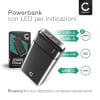 20000mAh Powerbank USB C CELLONIC® - Caricabatteria portatile per tablet, fotocamera, smartphone, smartwatch, GPS - Ricarica via filo - nero