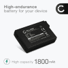 PSP-110 Battery for Sony PSP-1004 / Sony PSP-1000 Handheld Console Gaming Controller PSP Battery Replacement - 1800mAh 3.6V - 3.7V Lithium Ion