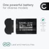 Batteri for FujiFilm GFX100S, GFX 50S II, X-T4, X-H2, NP-W235 NP-W235 (2250mAh, 7.2V) fra CELLONIC