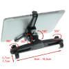 subtel Car Tablet Holder for Back Seat Head Rest Universal Compatible for Kindle Fire MediaPad Galaxy Tab iPad Headrest Mount 7