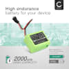 Batteri til Tivoli iPAL MA-1 / MA-2 / MA-3 - (2000mAh) Reservebatteri