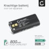 BR-402, BR-403 accu voor Olympus DS-4000, DS-3300, DS-2300, DS-5000 - 800mAh vervangende accu voor camera