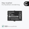 2x Batteri for Ikusi TM70, Ikusi T70-1, Ikusi T70-2, Ikusi T71, BT06K 600mAh fra subtel