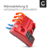 CELLONIC® Milwaukee 10.8V-18V Ladegerät für Li-Ion Lithium Ion Akkus - Schnellladegerät 3A M12-18C, 48-59-1812, 48-59-1810 Ersatz Akkuschrauber Ladegerät