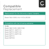 CELLONIC Bosch 10,8 V lader for Li-Ion litium-ion-batterier - 2,0 A GAL1230CV, AL1115CV, BC330 erstatningsbatterilader for elektroverktøy