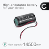 Batteri for Visonic MCS-710, MCS-720, MCS-730 - ER34615M/W200, 0-9912-K 14500mAh fra CELLONIC