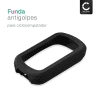 CELLONIC® Funda Garmin Edge 540 / Edge 840 & Solar, Funda de Silicona para dispositivos GPS bicicleta - Funda protectora en negro Back Cover Bumper Case Shockproof