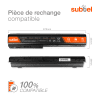 Batterie de rechange pour ordinateurs portables HP Pavilion dv7-1000 / dv7-2000 / dv7-3000 / Pavilion dv8-1000 - 6600mAh 14.4V - 14.8V