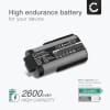 Batteri for 2600mAh fra CELLONIC