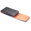 Belt Phone Holder Case for – PU Leather Smartphone Holster Flip Pouch for Phones Up To 6.3