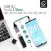 Cable USB OTG para Google Pixel 7, 7 Pro, 6, 6 Pro, 6A, 5, 4, 4A, 3, 2 - Adaptador OTG