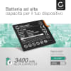 Batteria CELLONIC® LC-620 per Nokia 6.2 Ricambio da 3400mAh + Set di strumento Sostituzione facile con utensili adatti e duraturi