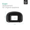 CELLONIC Øyemusling for Canon EOS 1D Mark III EOS 5D Mark III EOS 7D – EG Silikon Erstatning, Antirefleks EVF Øyestykke, Søkerdeksel, Beskyttelseshette