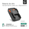 Bateria AEG L1815 R, L1820 R,L1830 R,L1840 R 2Ah - L1815R, L1820R, L1830R, Li1840R, Batería recargable para herramientas AEG BSB 18 C, BSB 18 CBL, BEX18-125,BSS 18C 12Z,BSB 18 G, OMNI 18C