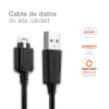 Cargador smartphone 5W + Cable USB para LG KU990 Viewty / KF600 Venus / KE770 Shine / KC550 Orsay / KC910 Renoir / KG320s - Fast charger 1A / 1000mA con cable carga de 1m para teléfonos móviles