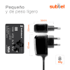 Cargador smartphone 10W para BlackBerry KEYone / KEY2, LE / KEYMotion / DTEK70 / DTEK60 - Fast charger 2A / 2000mA con cable carga de 1,2m para teléfonos móviles