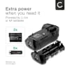 MB-D14 Batterigrepp för Nikon D600, Nikon D610 Kameror – EN-EL15 Vertikalt Porträttgrepp