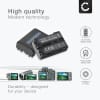 2x Batteri for Sony F828, F717, R1 S85, TRV118 SR1 GV-D1000, NPFM30, NPQM71, NPQM91 NP-FM50H (1600mAh, 7.4V) fra CELLONIC