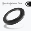CELLONIC 37mm to 49mm Step Up Ring – Lens Filter & Hood Stepping Up Adapter Ring Mount Adapter for Canon, Nikon, Sony, Fuji, Olympus Camera Lenses