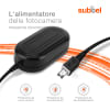 Adattatore di alimentazione per JVC GC-PX100 -PX10, GY-HM100, GZ-HD7 -HD30 -HD10 -HD6 -HD3 -HD300, GS-TD1, GZ-MG130 GZ-MG330, GZ-MC500 -MS200, GZ-MS120 -MS100, GZ-HM200 -HM400 -HM1, GR-D720 -D270, GZ-X900 3m, AP-V14 AP-V17 AP-V19 AP-V21 11V Alimentatore per fotocamera videocamera