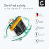 Batteri for HyperX Cloud Alpha, HyperX Cloud Flight, HyperX Cloud Flight S, Flight Wireless 1500mAh fra CELLONIC
