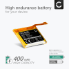 Batteri til TicWatch Pro, Pro 4G, SP452929SF (400mAh, 3.85V) fra CELLONIC