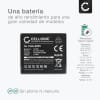 Battery for Panasonic Lumix DMC LX3, LX2, DMC FX100, FX10, FX01, FX3, FX50 (Panasonic CGA-S005E, CGA-S005) 1100mAh from CELLONIC