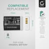 2x Batteri for Canon PowerShot G7 X Mark II G1x Mark III G5 X G9 X Mark II PowerShot SX740 HS NB-13L (1120mAh, 3.7V) fra CELLONIC