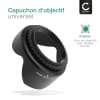 CELLONIC® Ø 58mm Lens Hood for Ø 58mm Plastic Screw-in Flower / Tulip / Petal Sun Shade