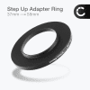 CELLONIC 37mm to 58mm Step Up Ring – Lens Filter & Hood Stepping Up Adapter Ring Mount Adapter for Canon, Nikon, Sony, Fuji, Olympus Camera Lenses
