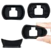 CELLONIC® Viewfinder Eyecup til Nikon Z7 / Z7 II / Z6 / Z6 II / Z5 DK-29 Silikone Ekstra Anti-Glare EVF Eye Piece View Finder Cover Hood Cap