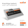 Battery for Panasonic Toughbook CF-MX3, CF-MX4, CF-MX5, VZSU92JS, VZSU92 7.2V 4400mAh from subtel