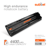 Battery for HP mini 200, mini 210-3000, mini 1104, mini 2104, MT06, MT03 10.8V - 11.1V 4400mAh from subtel