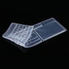 Silicone Computer Keyboard Cover Anti Dust Keyboard Protector, Waterproof Transparent Skin for Desktop PC Keyboards - Universal 44.5 x 13.4cm (17.5
