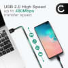 Batteri til Eufy Video Doorbell E340, T8743 T8743 (6500mAh, 3.7V) fra CELLONIC + USB C Cable