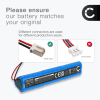 946933 Batteri för Velux Roller Shutter 946933, 946930, 846933 smart home-enhet - 2000mAh Laddningsbart ersättningsbatteri eller reservbatteri