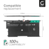 Batteri for Lenovo ThinkPad X1 Carbon Gen 2, Thinkpad X1 Carbon Gen 3, ThinkPad X1 Carbon Touch 2800mAh fra CELLONIC