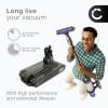 Batteri for Dyson V10, V10 Origin, V10 Animal, Cyclone V10 Absolute, V10 Absolute Plus, Dyson SV12, SV27 2500mAh fra CELLONIC - Batteri med skruer