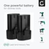 2x Batteri for Makita DF012DSE, GN900SE, TD022DSE, GN900, DF012, GN420CLSE, GF600SE, DF010D 2500mAh fra CELLONIC