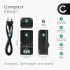 NP-BN1, NP-BN Battery Charger for Sony DSC-W830 W810 W800 W730 W570 W350 DSC-WX220 WX100 DSC-QX10 Camera Batteries from CELLONIC