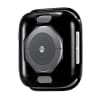 Deksel for Apple Watch 7 - 45mm - TPU, svart shell pocket tasker
