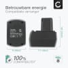 Batterij compatibel met Metabo BZ 12 SP, BSZ 12,BS12 SP, BSZ 12 Impuls, SSP12,ULA 9.6-18, BSZ12 Premium - 6.25473, 6.25474,6.02151.50 3Ah vervangende accu reservebatterij extra energie