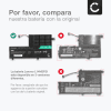 Batería para portátiles Lenovo Yoga 500, Ideapad 720, 300s, 310s, 320s, S41 - 4500mAh 7.6V