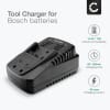 CELLONIC Bosch 14,4-18V lader for Li-Ion litium-ion-batterier - 2,0A BC660, BC1880, SKC181-02, AL1820CV, GAL1860 CV erstatningslader for elektroverktøy
