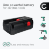 Batteri 25V, 3000mAh, Li Ion for Gardena Accu 380 Li - 8838, 04025-20 Reservebatteri