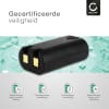 2x Vervangende batterij S0895880,W003688,14430 voor 3M PL200 / Dymo LabelManager 260 260P, 280, PnP mobiele printer - 650mAh accu fotoprinter, labelprinter