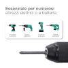 Set di 12 pezzi: inserti, bit esagonali per cacciavite manuale o avvitatore  elettrico o batteria, trapano