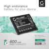 Batteri för Bea-fon SL495 / SL595 / SL595 Plus - 1ICP/4/25/40 (600mAh)