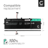 Batteri for ASUS UX430U, UX430, ZenBook UX430, UX430UQ, UX430U, UX430UA, C31N1620 3400mAh 11.55V fra CELLONIC